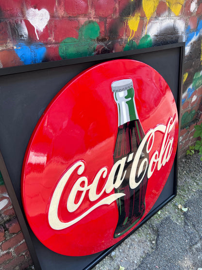 Insegna originale Coca Cola anni 70