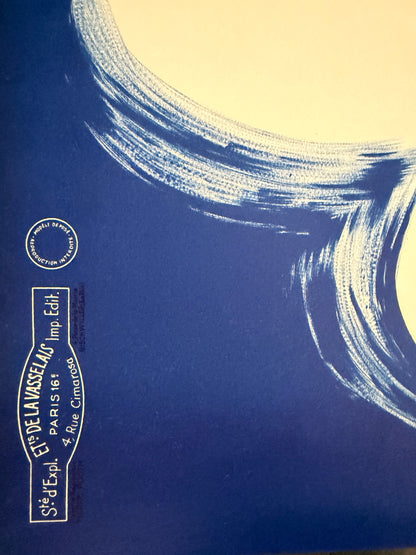 Manifesto pubblicitario originale - Birra S. Morand (Martigny)
