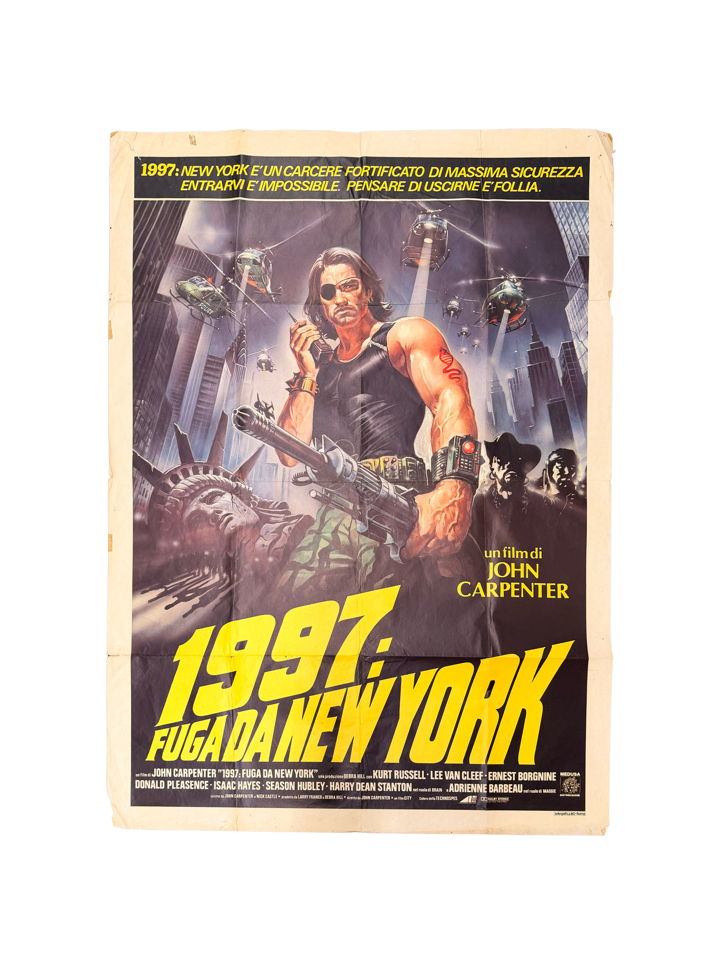 Manifesto di cinema - 1997 Fuga da New York