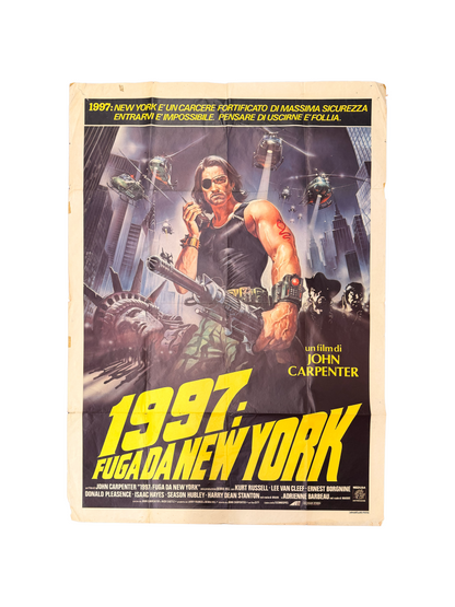 Manifesto di cinema - 1997 Fuga da New York