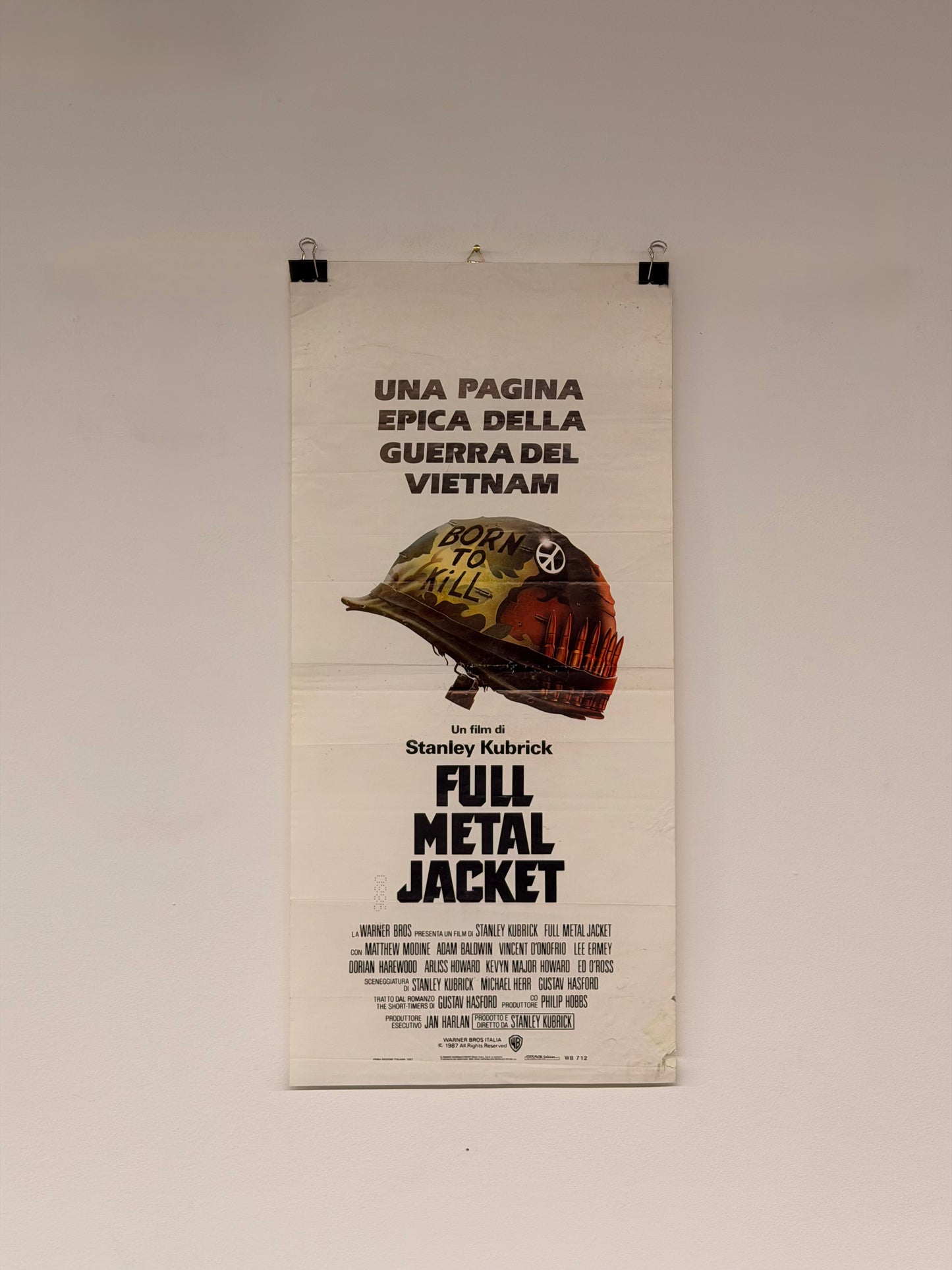 Locandina di cinema - Full Metal Jacket - Kubrick