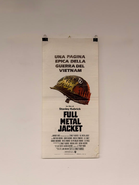Locandina di cinema - Full Metal Jacket - Kubrick