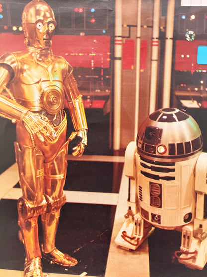 Locandina di cinema pubblicitaria - Star Wars