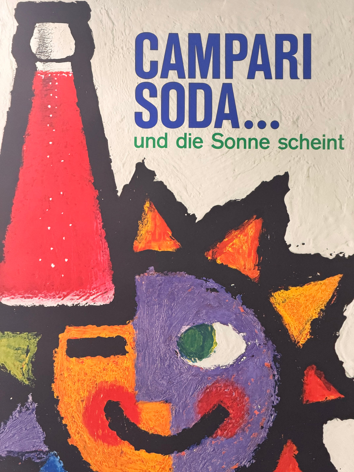 Manifesto pubblicitario originale - Campari Soda