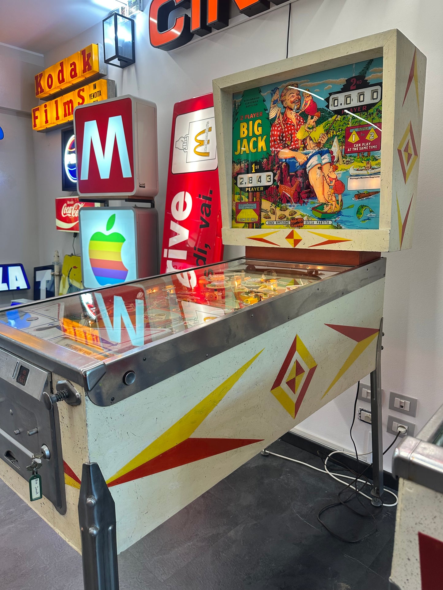 Flipper Big Jack Gottlieb USA