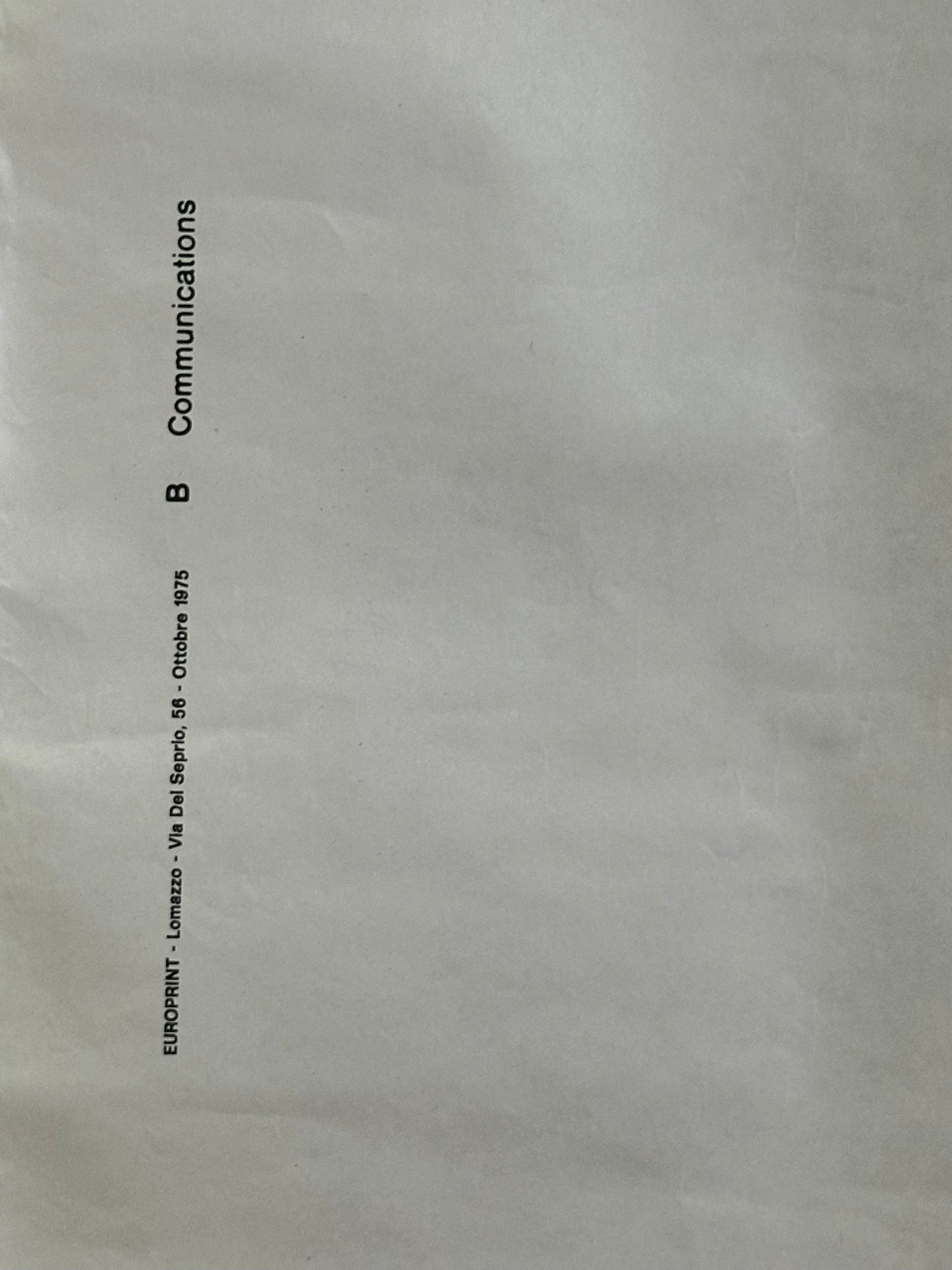 Manifesto pubblicitario originale - Citroën Dyane