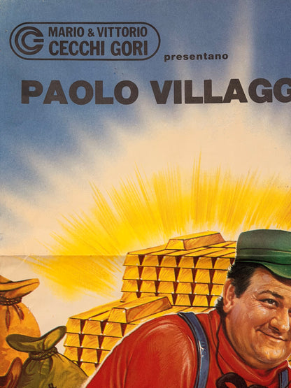 Manifesto originale di cinema - Scuola di Ladri