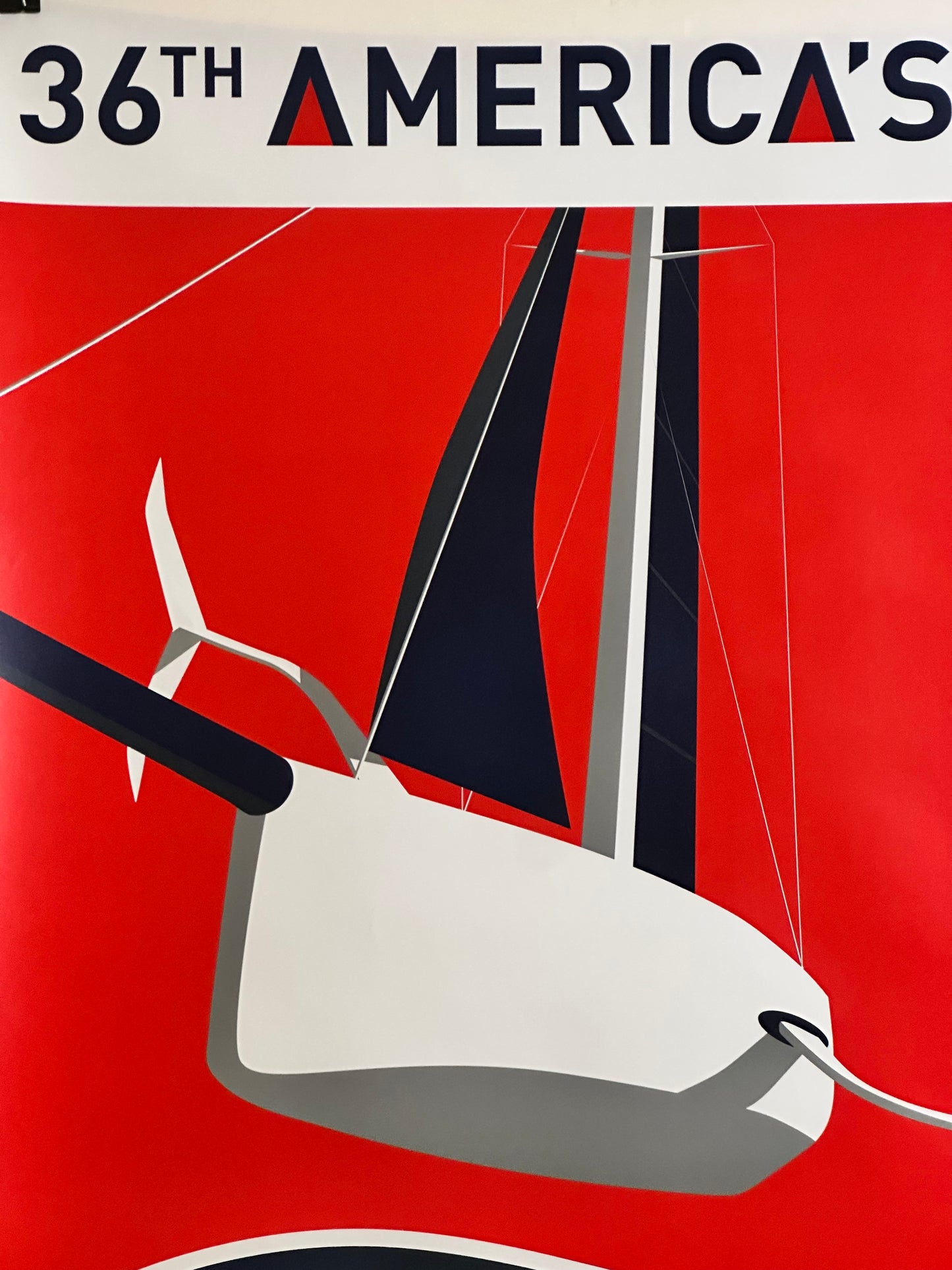 Manifesto pubblicitario originale - Prada America’s Cup