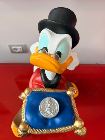 Statua originale Disney - Paperone prima moneta