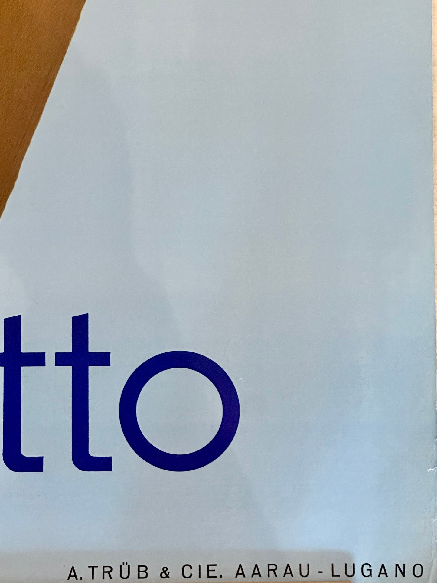 Manifesto pubblicitario originale -  Negronetto