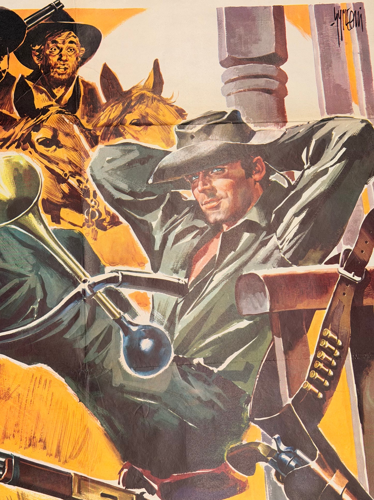 Manifesto di cinema - E poi lo chiamarono il magnifico - Terence Hill