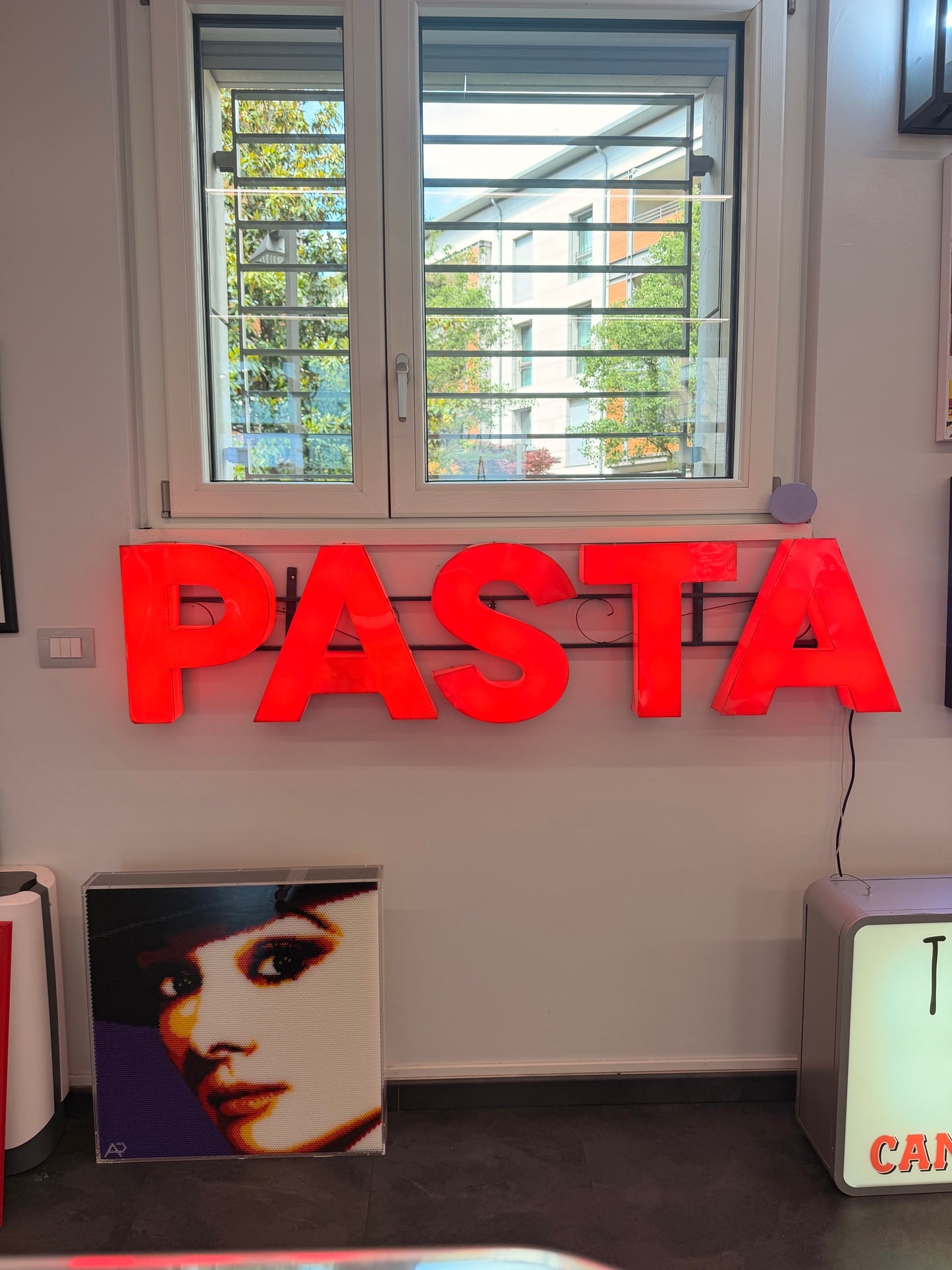 Insegna luminosa Pasta