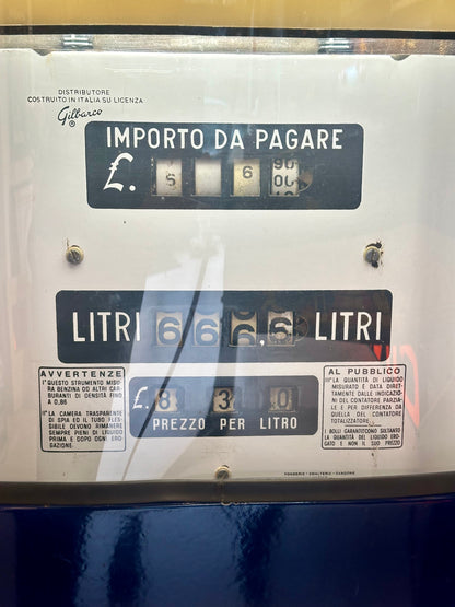 Distributore di benzina smaltato - Esso