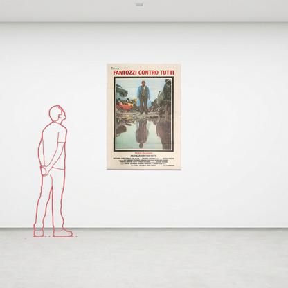 Manifesto di cinema - Fantozzi contro tutti
