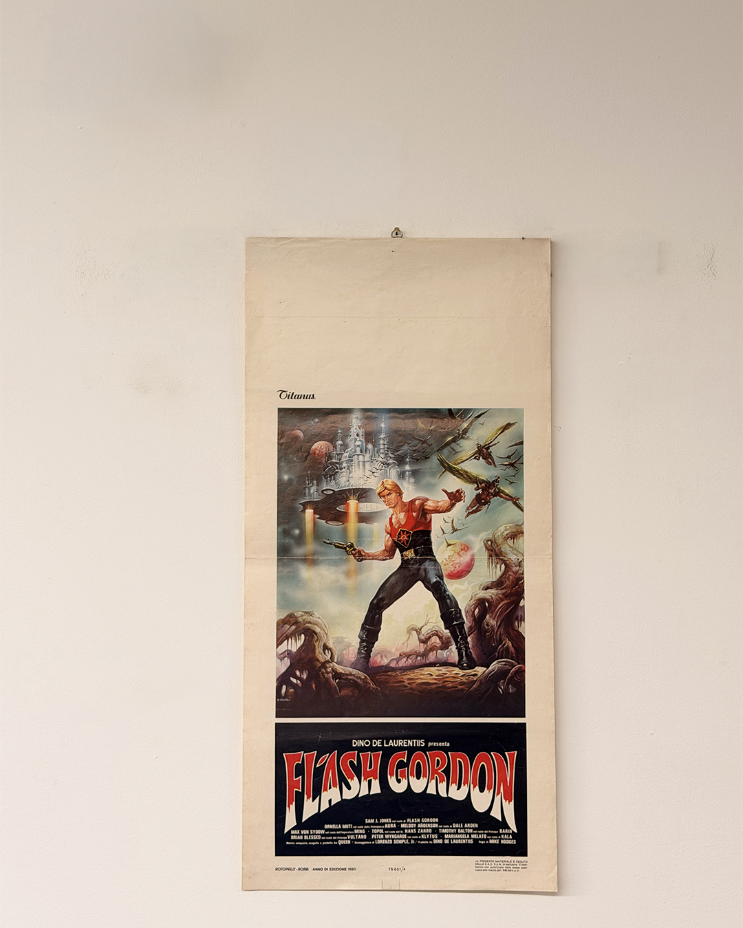 Locandina di cinema - Flash Gordon