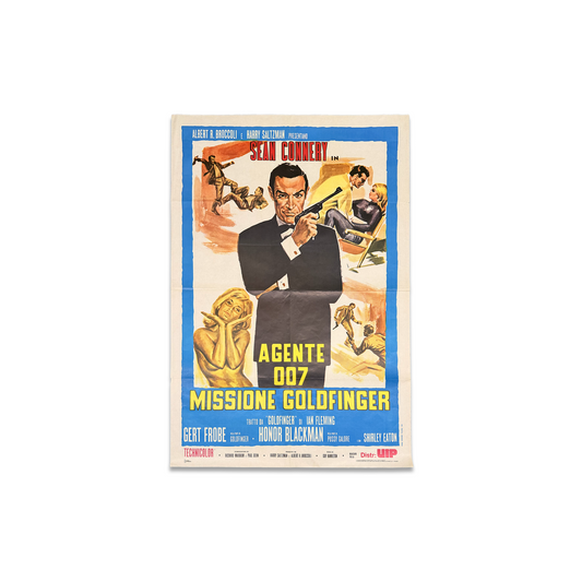 Manifesto di cinema - 007 Missione Goldfinger