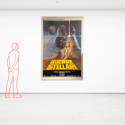 Manifesto di cinema - Guerre stellari