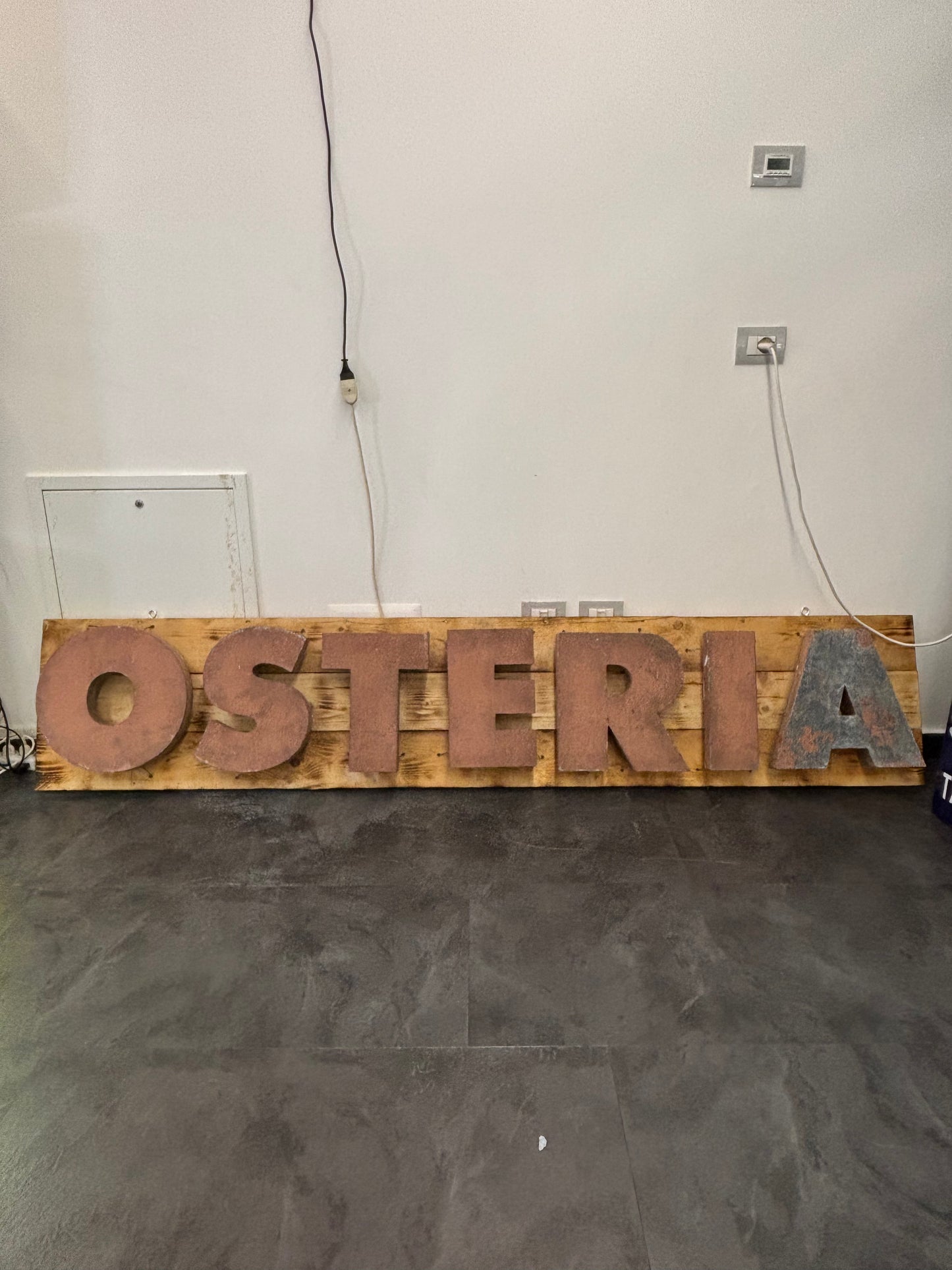 Insegna originale - Osteria