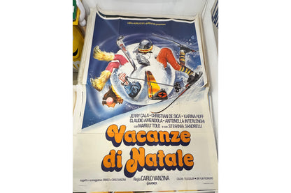 Manifesto cinema originale - Vacanze di Natale