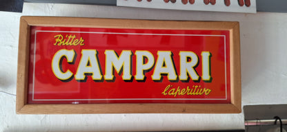 Insegna luminosa Campari