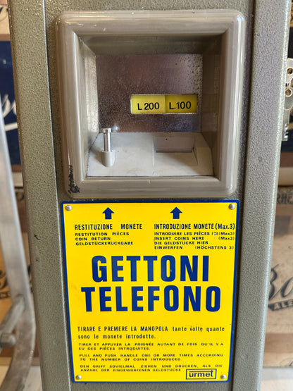 Gettoniera originale