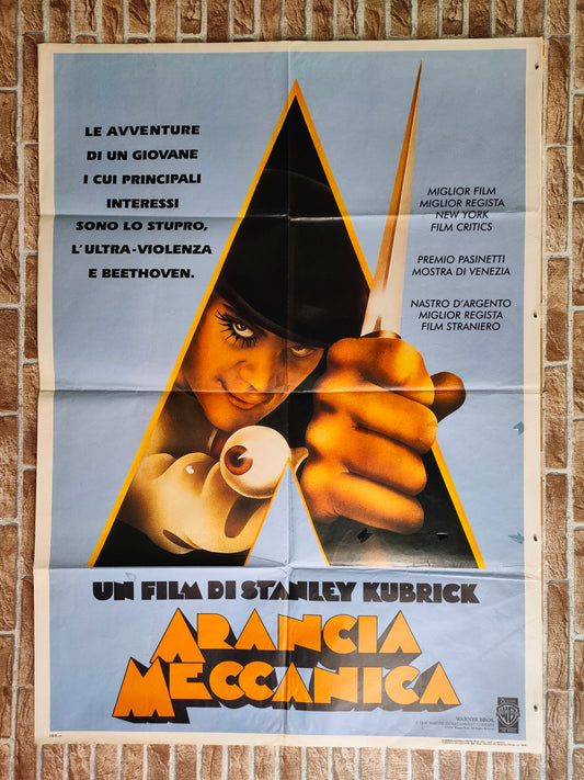 Manifesto originale di cinema - Arancia Meccanica