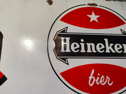Insegna smaltata Birra Heineken | Anni '70