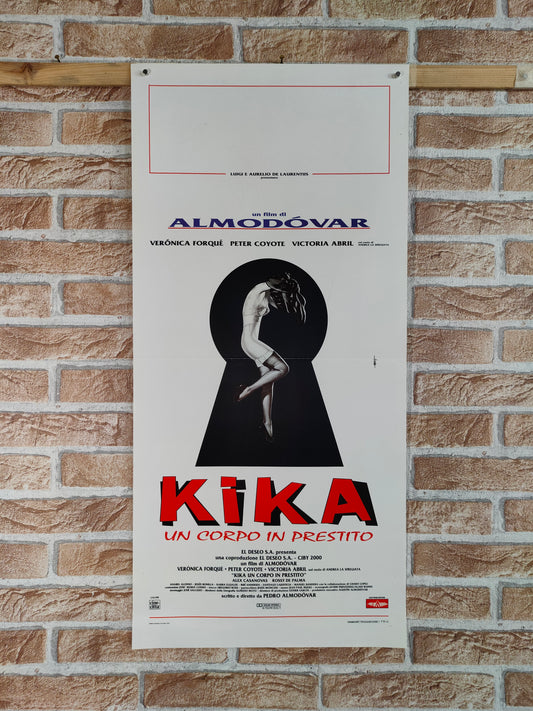 Locandina originale di cinema - Kika, Un Corpo In Prestito