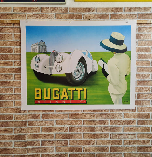 Razzia | Manifesto pubblicitario - Bugatti Atlantic