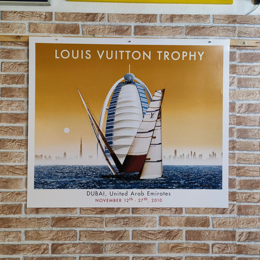 Louis Vuitton Trophy - Dubai - 2010 large poster by Razzia