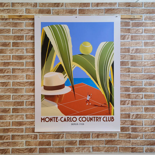 Razzia | Manifesto pubblicitario - Montecarlo Country Club Tennis