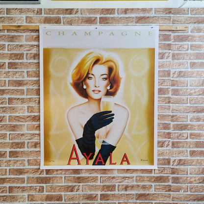 Razzia | Manifesto pubblicitario - Champagne Ayala