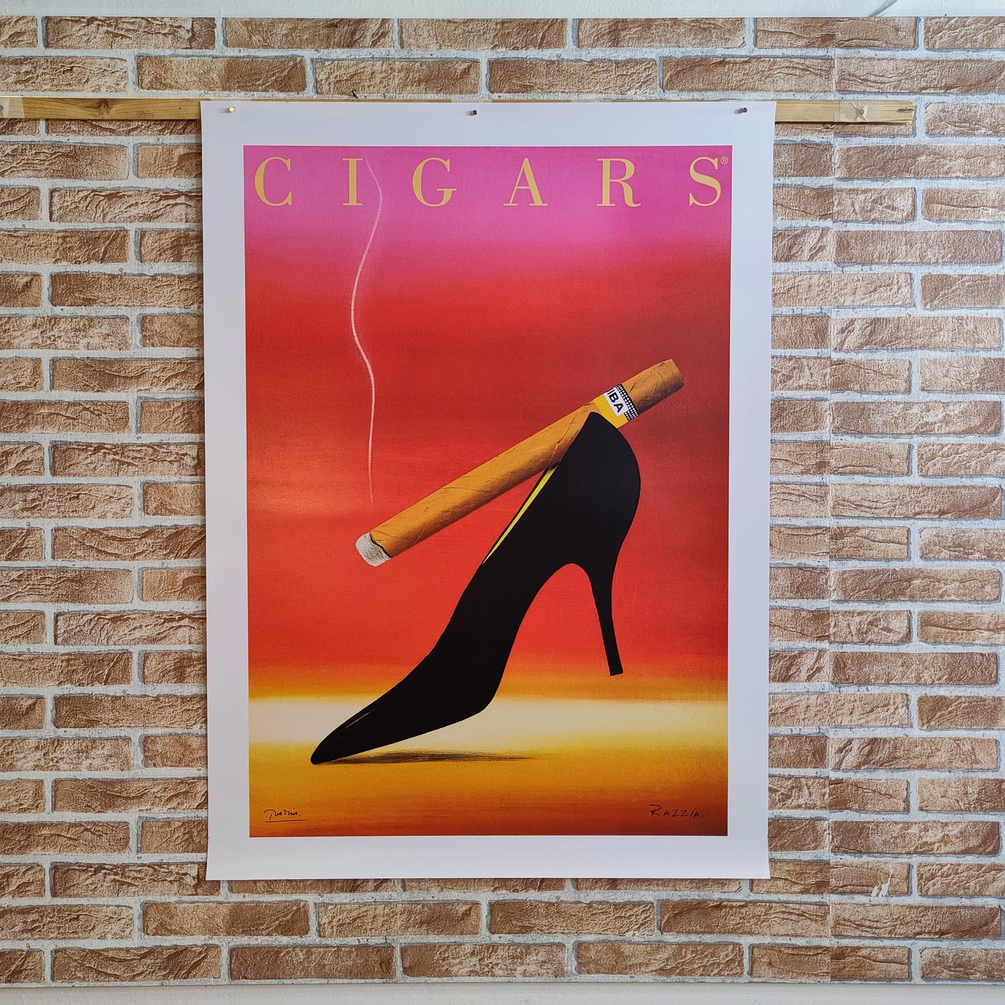 Razzia | Manifesto pubblicitario - Cigars, Sigaro Cohiba