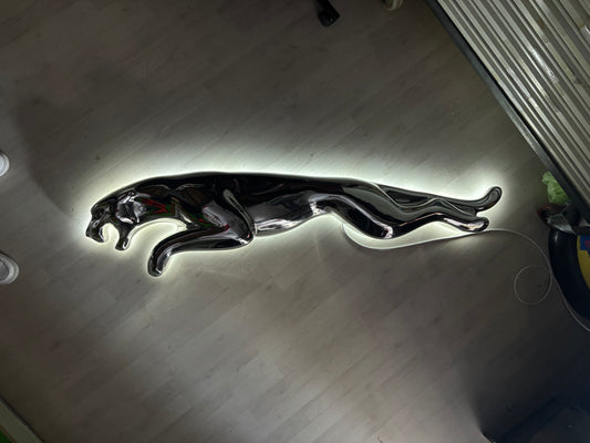 Insegna luminosa Jaguar