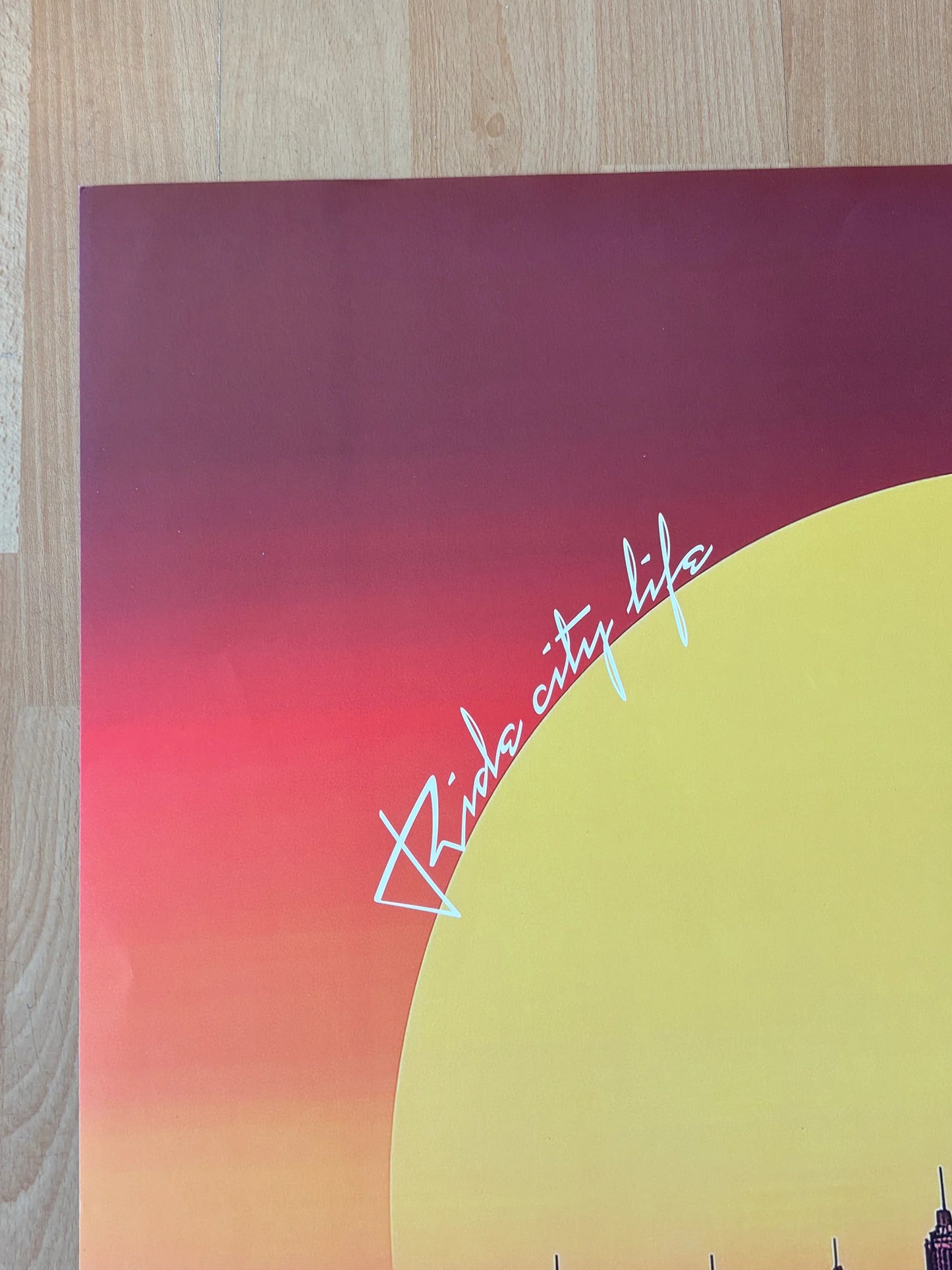 Manifesto decorativo - Dubai Ferrari