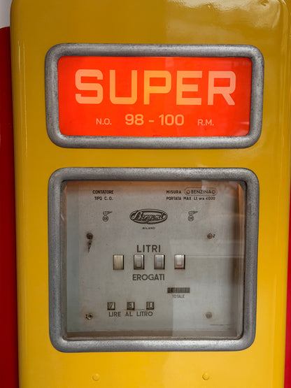 Pompa di benzina Bergomi Shell - 60'