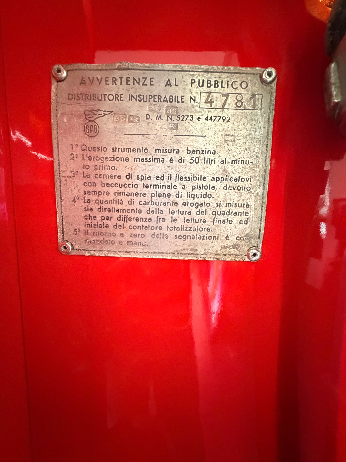 Pompa di benzina Bergomi Shell - 60'