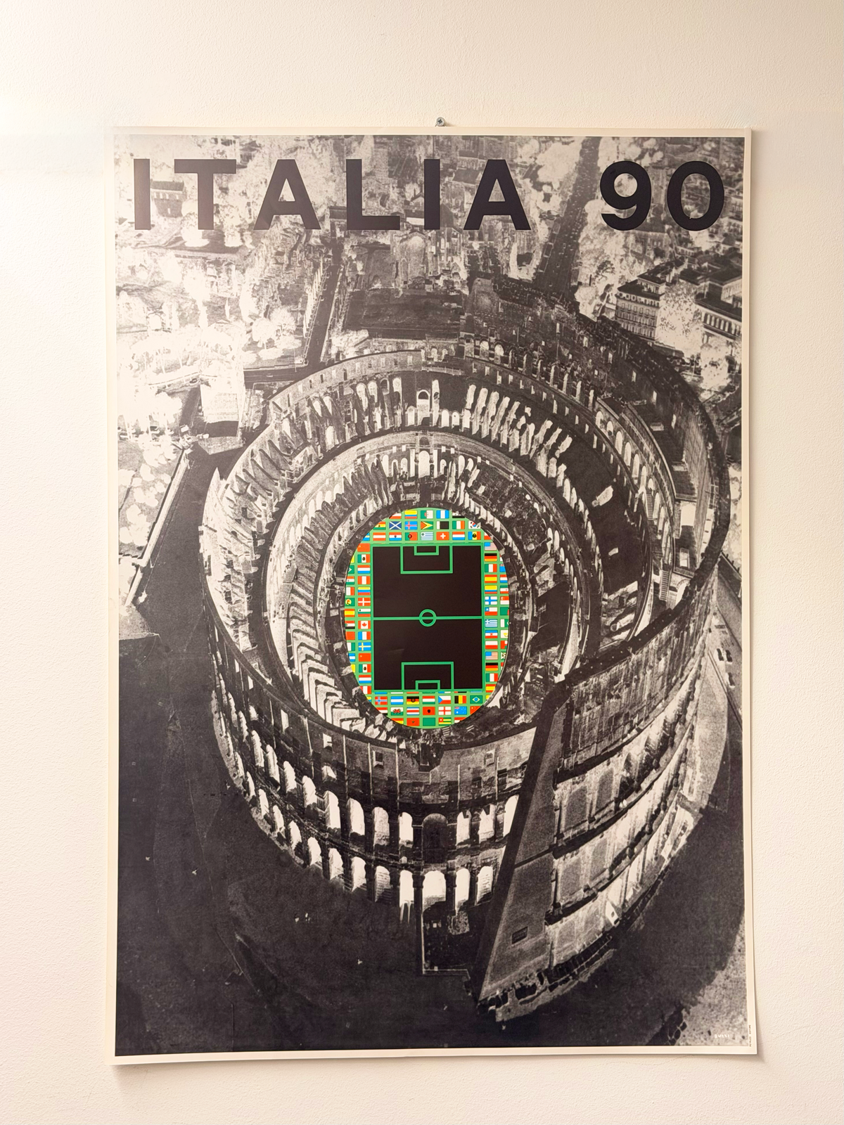 Manifesto pubblicitario originale - Italia 90