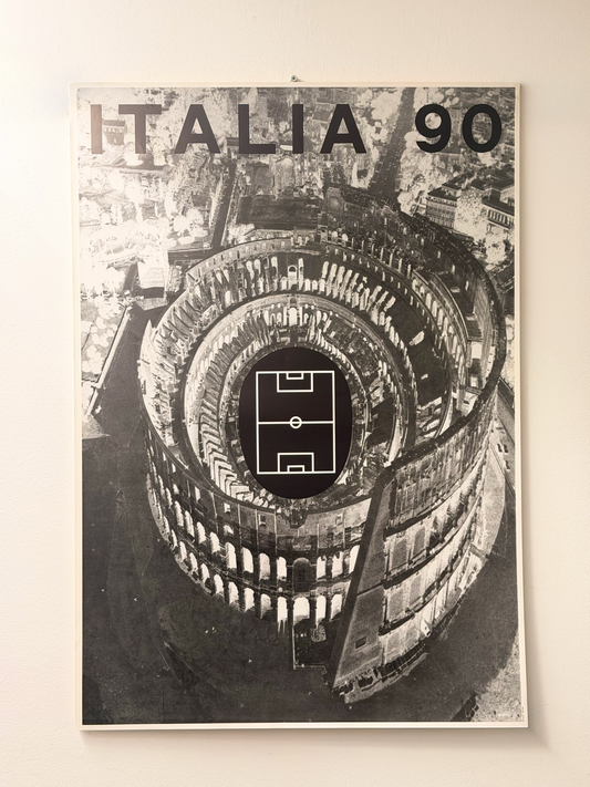 Manifesto pubblicitario originale - Italia 90