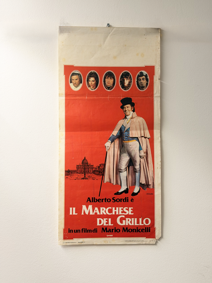 Locandina di cinema - Il Marchese del Grillo