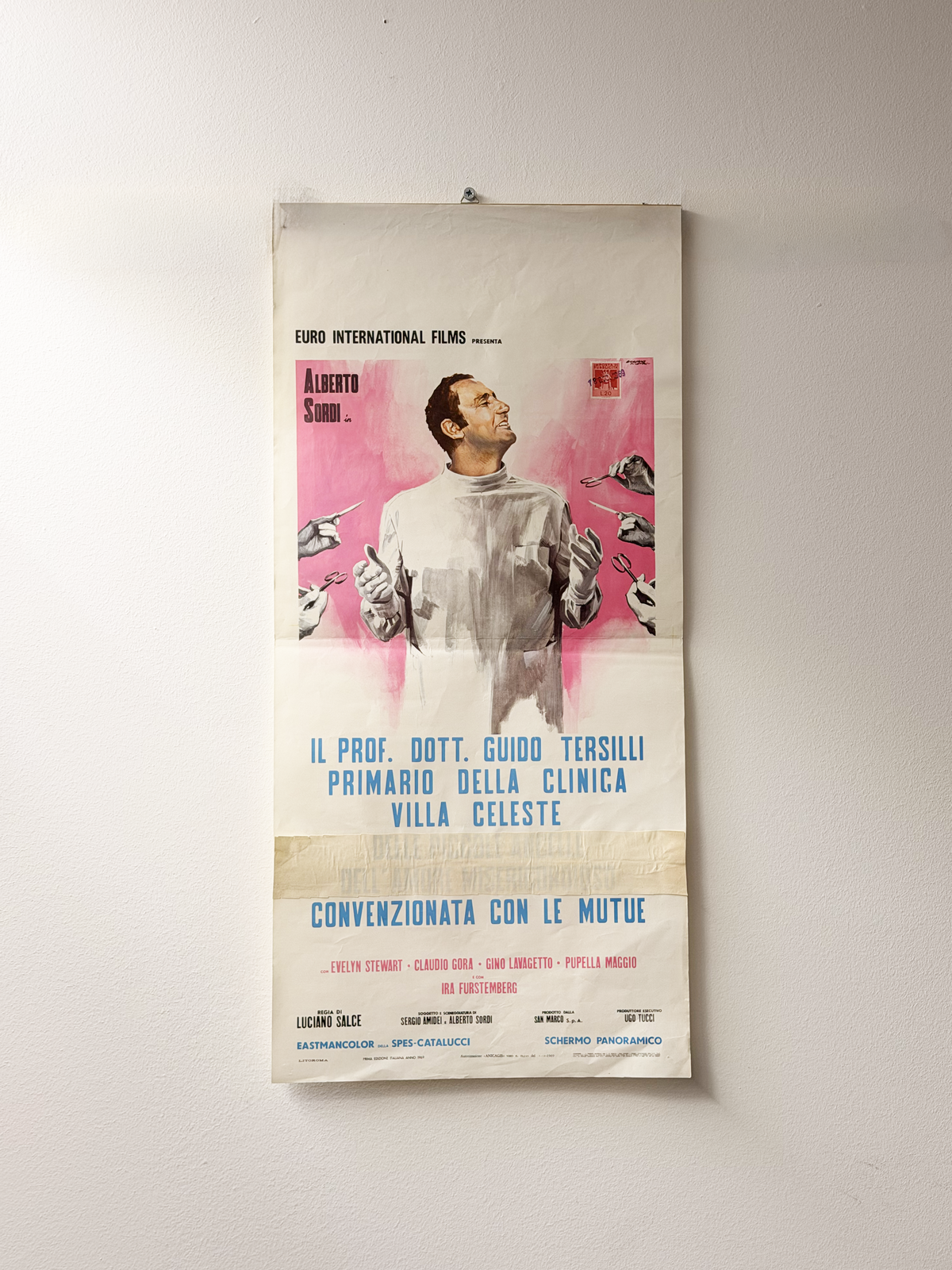 Locandina di cinema - Il Dott. Prof. Guido Tersilli