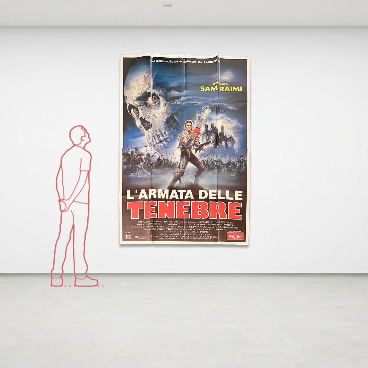 Manifesto di cinema - L'armata delle tenebre