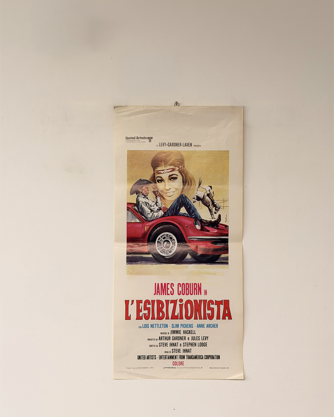 Locandina di cinema - L'esibizionista (Ferrari Dino)