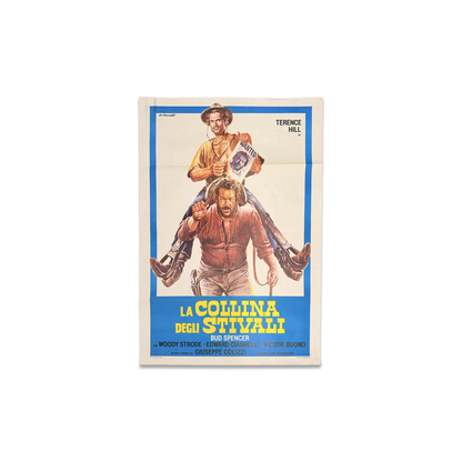Manifesto di cinema - La collina degli stivali - Bud Spencer e Terence Hill