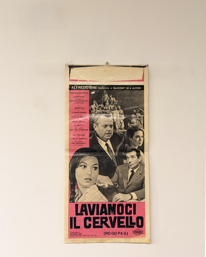 Locandina di cinema - Laviamoci il cervello