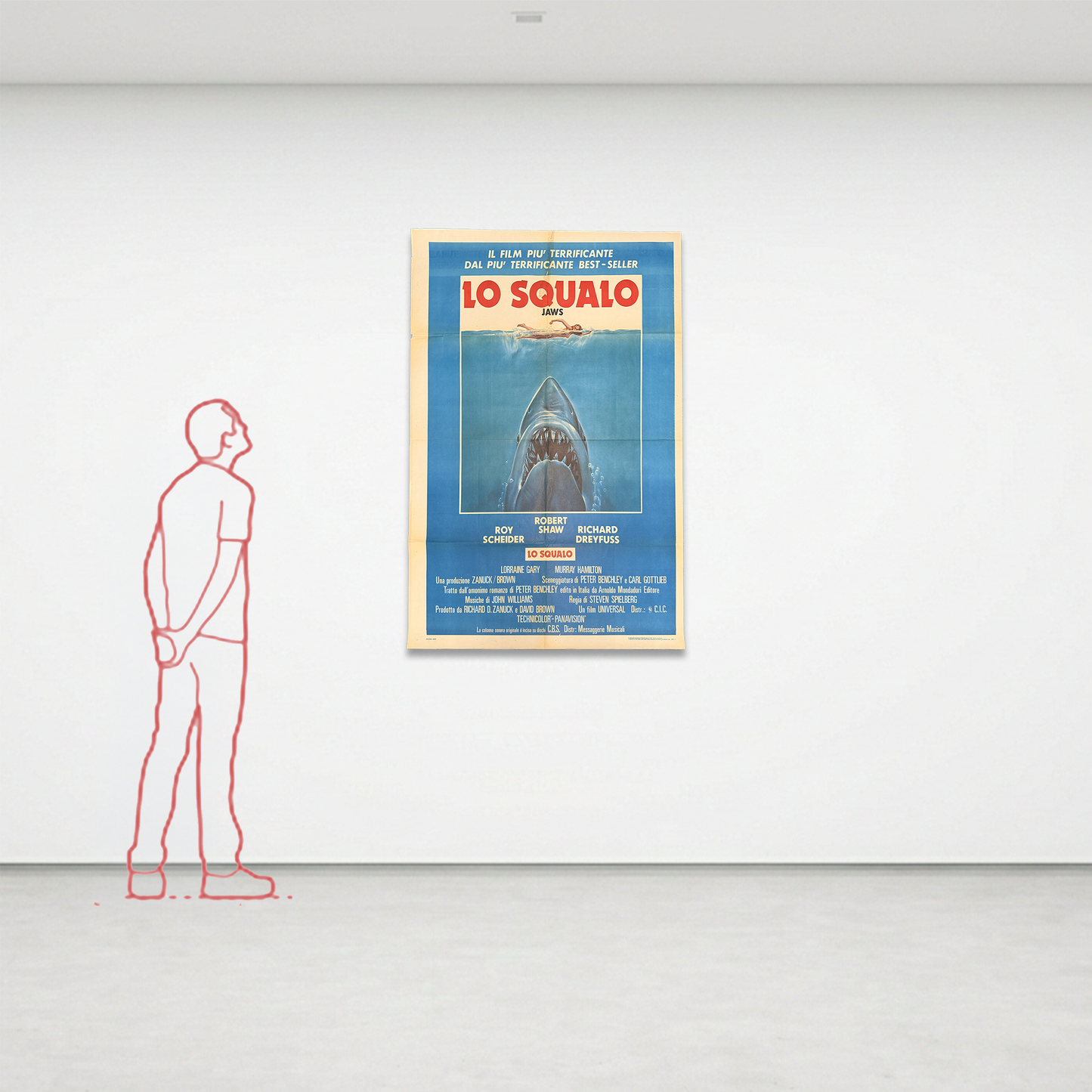 Manifesti di cinema -  Lo squalo - Steven Spielberg