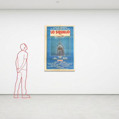 Manifesti di cinema -  Lo squalo - Steven Spielberg