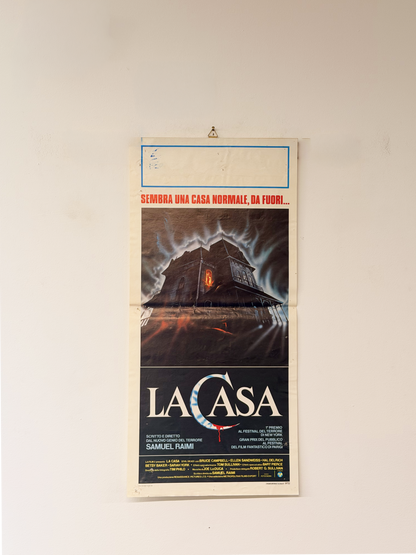 Locandina di cinema - La casa