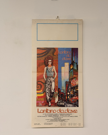 Locandina di cinema - Lontano da dove