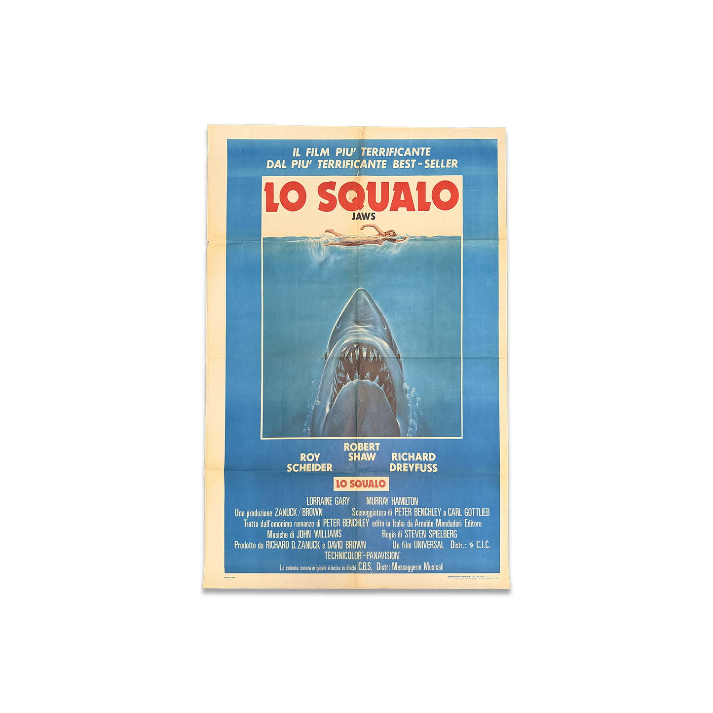 Manifesti di cinema -  Lo squalo - Steven Spielberg